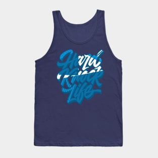 Hard Knock Marina Blue Low Tank Top